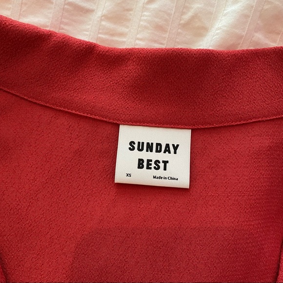 aritzia sunday best vida shirt dress - Picture 6 of 8